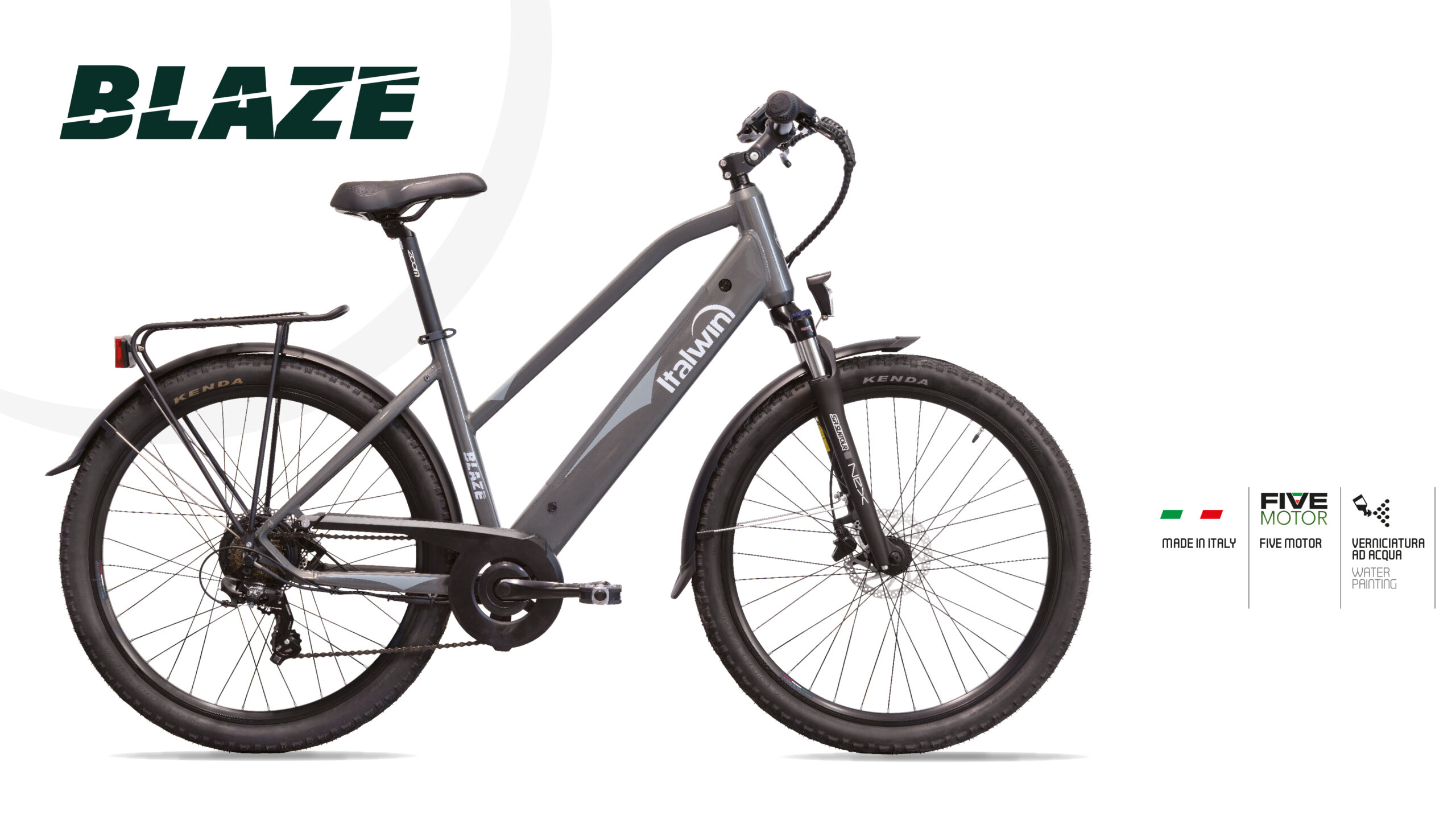 La bici elettrica Blaze Italwin