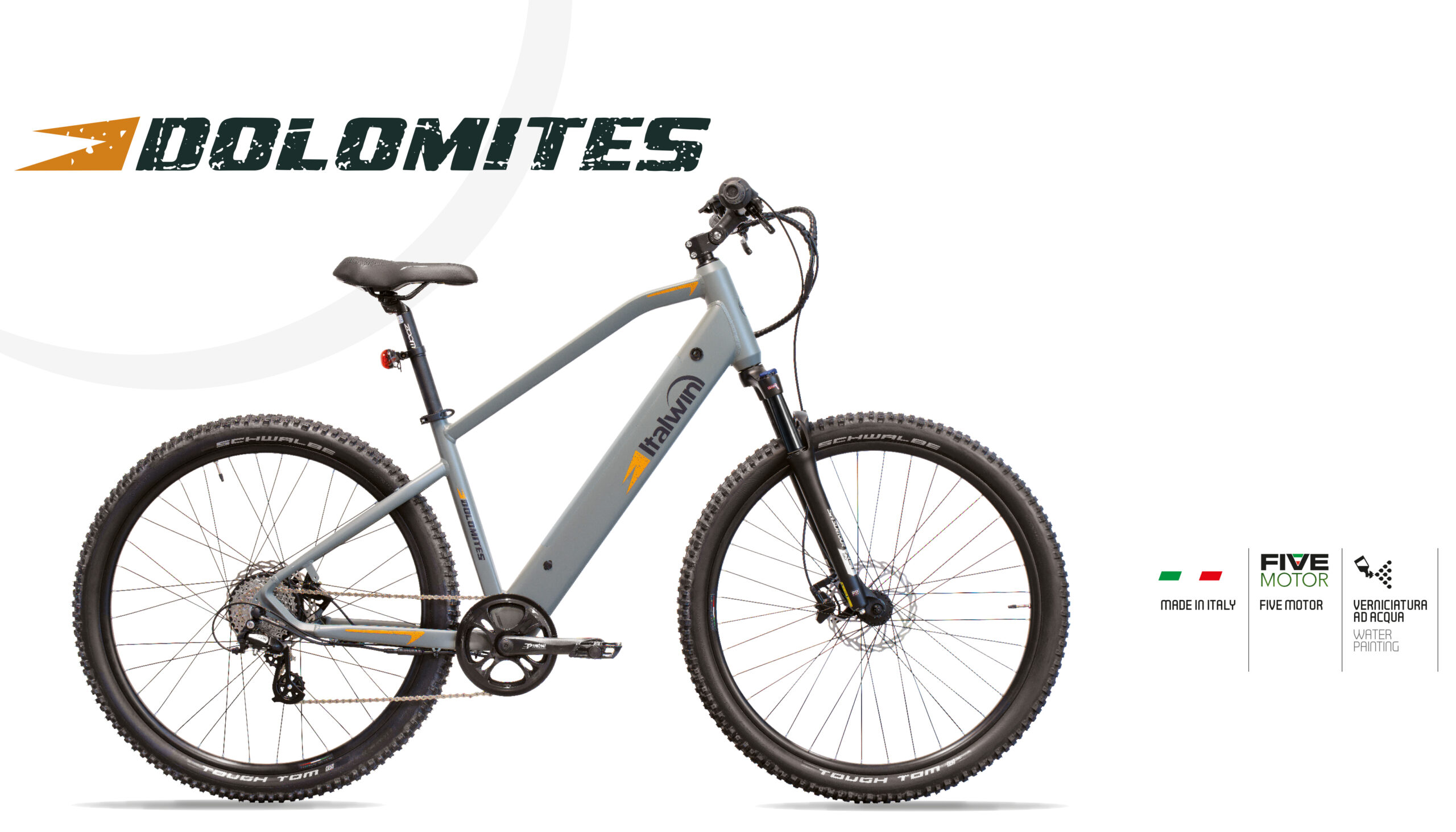 la bici elettrica Dolomites Italwin