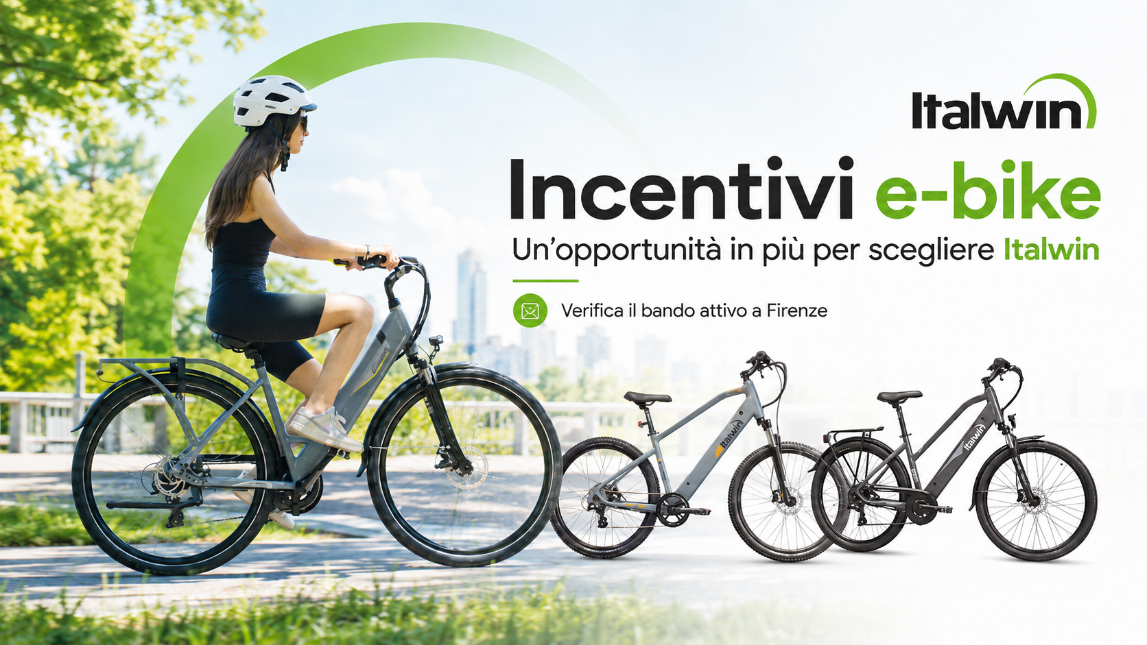 Incentivi e-bike: scopri le biciclette elettriche Italwin
